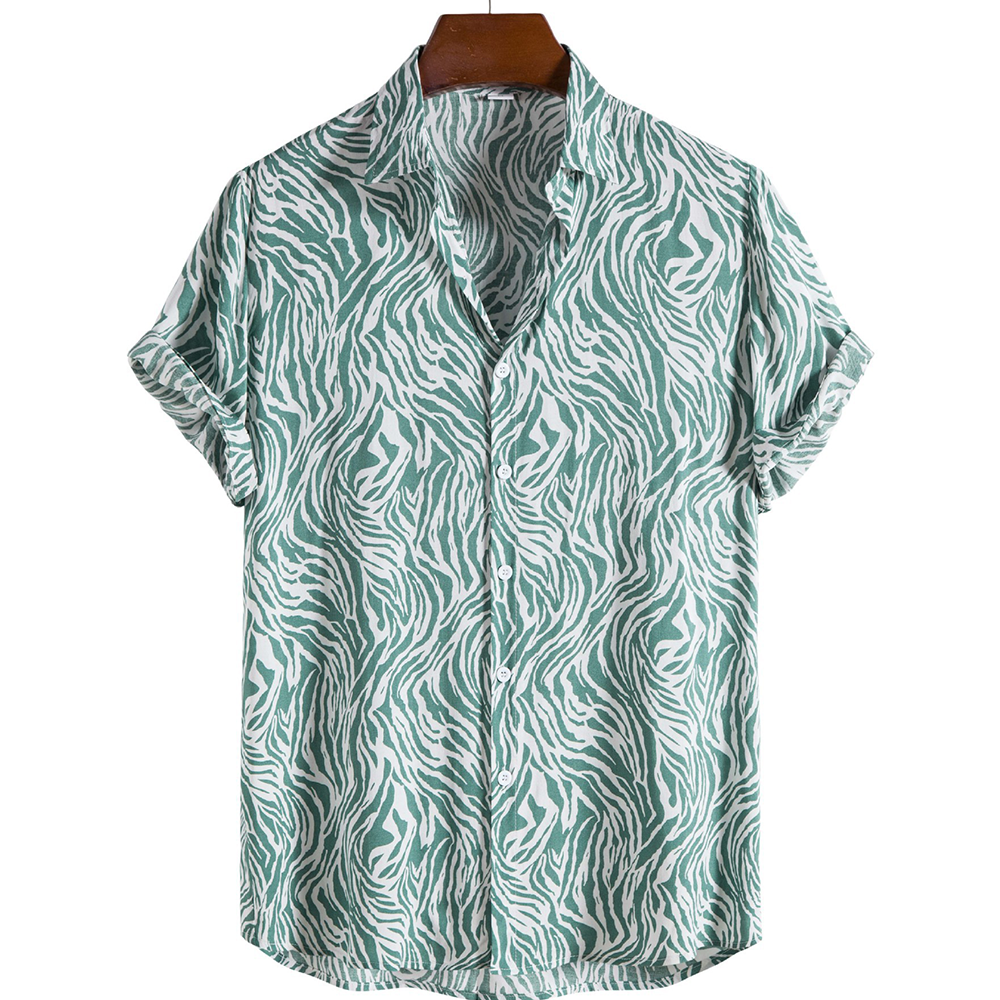 Zeus - poloshirt med tigerprint