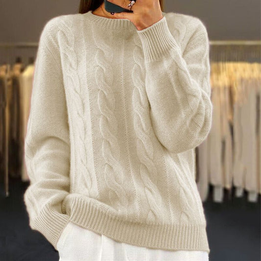 Alida - mere elegant sweater med søm