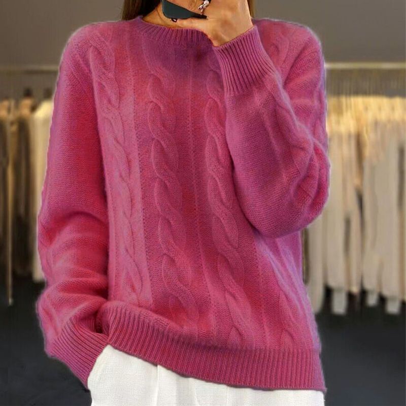 Alida - mere elegant sweater med søm
