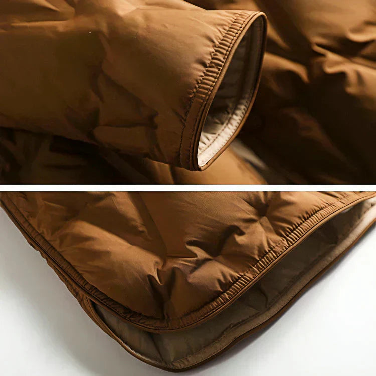 Veerle| moderigtig vatteret damejakke