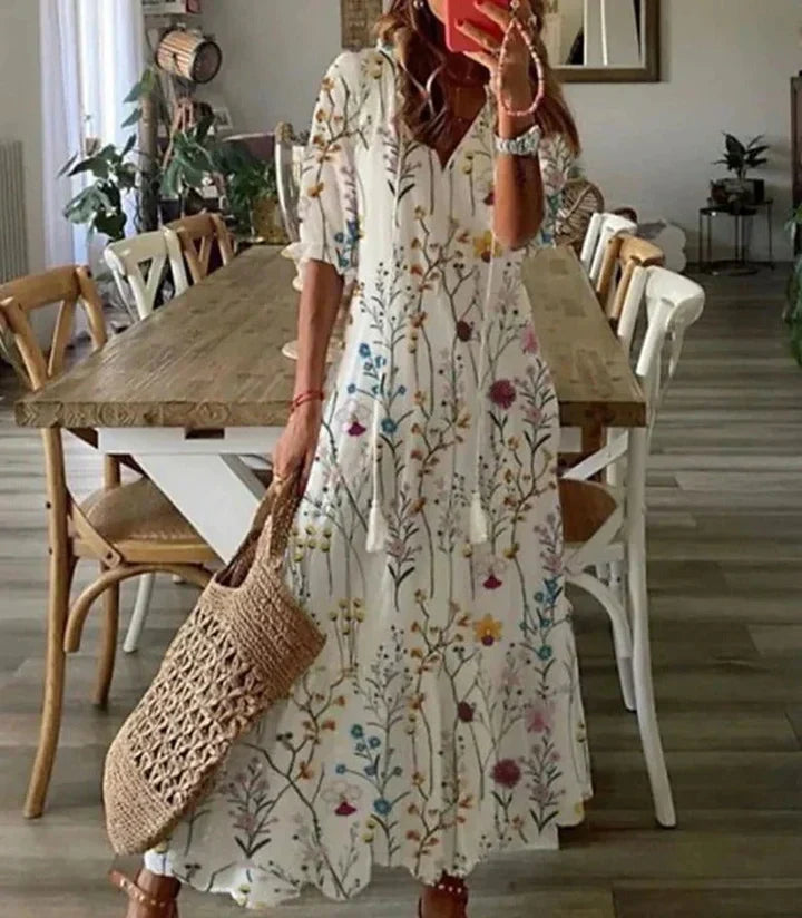 Bettina | boheme maxi kjole