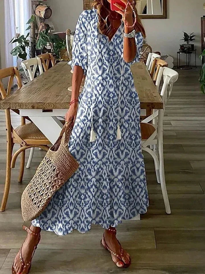 Bettina | boheme maxi kjole