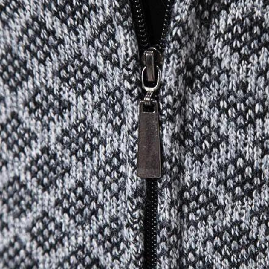 Kekoa - stilfuld cardigan med hætte til mænd